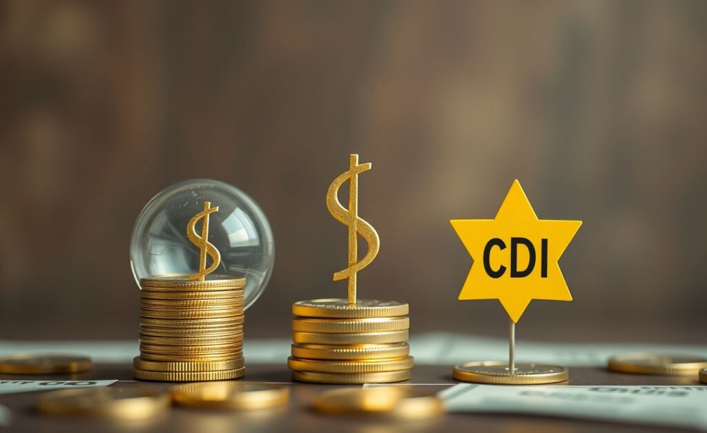Gráfico de Inflação, Selic e CDI